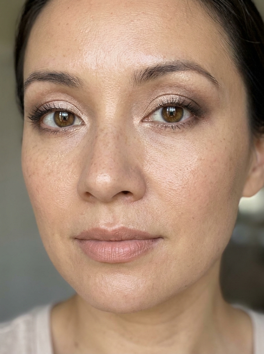Champagne Brown Makeup als Herbst Makeup Ideen für braune Augen Inspiration 2026